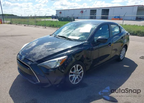 2017 Toyota Yaris Ia из США, поврежденный, VIN 3MYDLBYV9HY148817